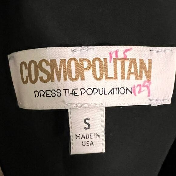Cosmopolitan Dress The Population Vida Black
Sparkle Dress Size Small - Picture 14 of 14